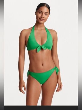 New Lauren Ralph Lauren Bikini Set- palm green size 10
